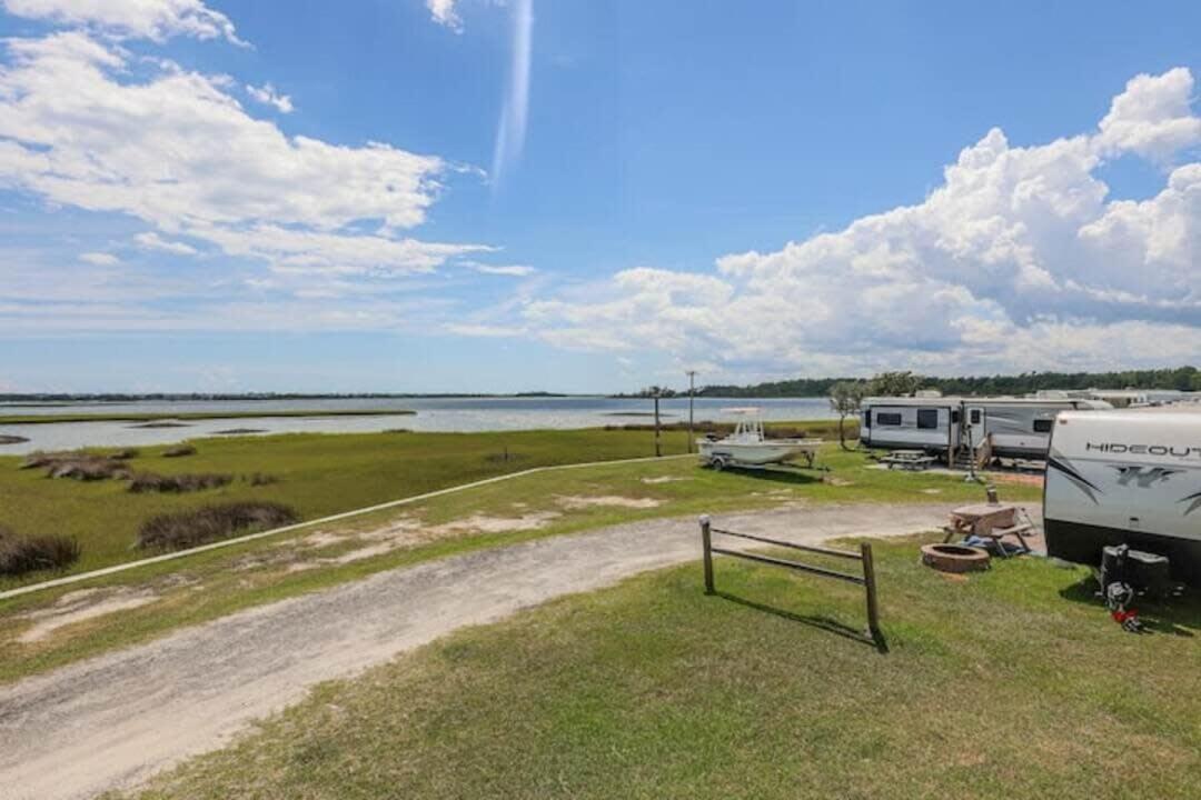 Surf City 2Br Park Home With Waterfront View And Parking Exterior foto