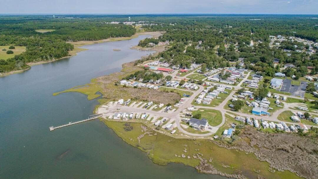 Surf City 2Br Park Home With Waterfront View And Parking Exterior foto